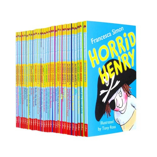 Horrid Henrys Loathsome Library Collection 30 Book Set By Francesca Simon And Tony Ross,Francesca Simon, Tony Ross - Editura  [2]