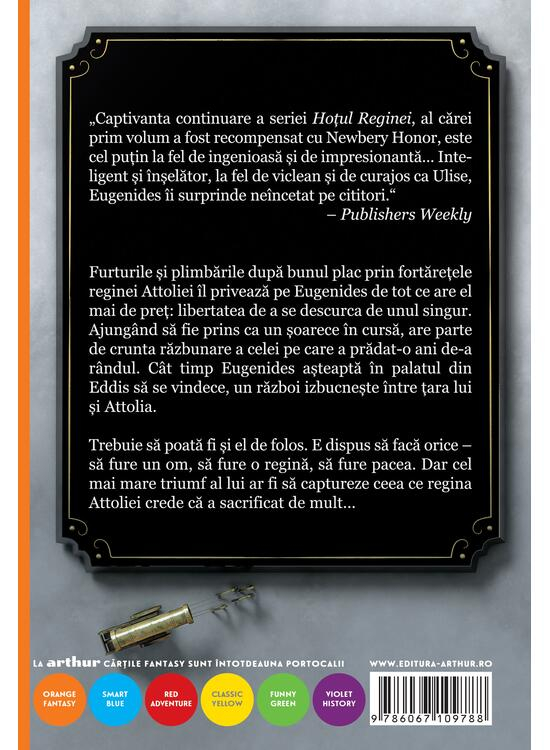 Hotul Reginei 2. Regina Attoliei, Megan Whalen Turner - Editura Art [2]
