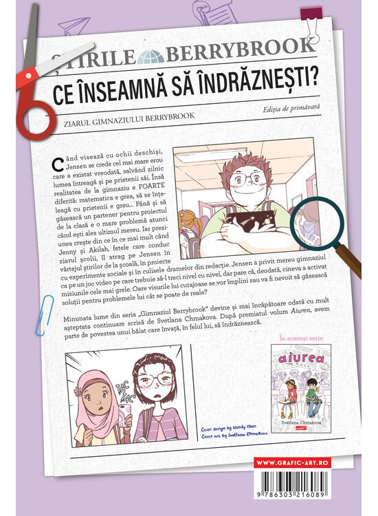 Indrazneste, Svetlana Chmakova - Editura Art [2]