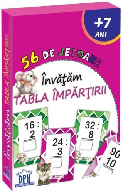 Invatam Tabla Impartirii - 56 De Jetoane,  - Editura DPH [1]