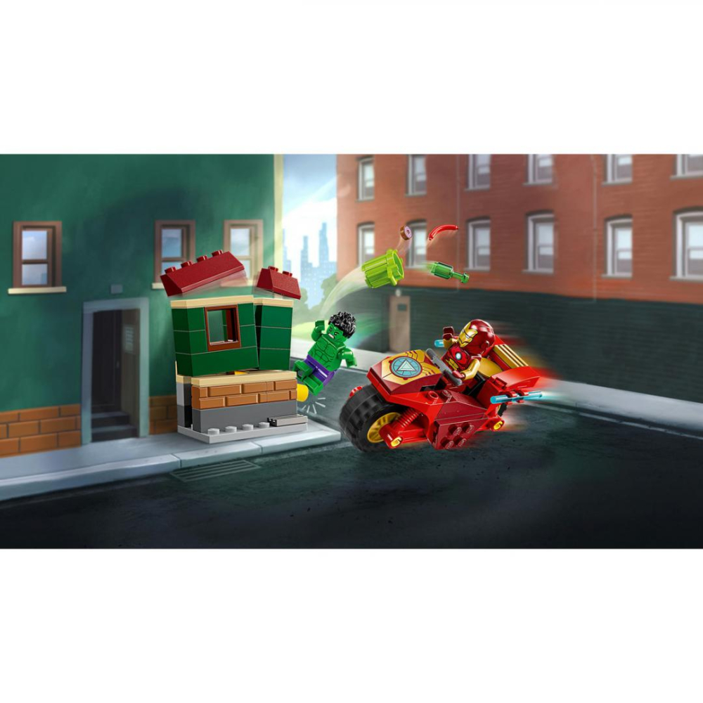 IRON MAN CU MOTOCICLETA&HULK, LEGO 76287 [5]