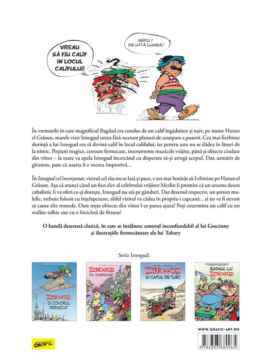 Iznogud #10. Iznogud Cel Inversunat, René Goscinny - Editura Art [2]