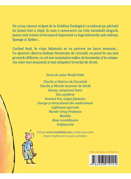 James Si Piersica Uriasa, Roald Dahl - Editura Art [2]
