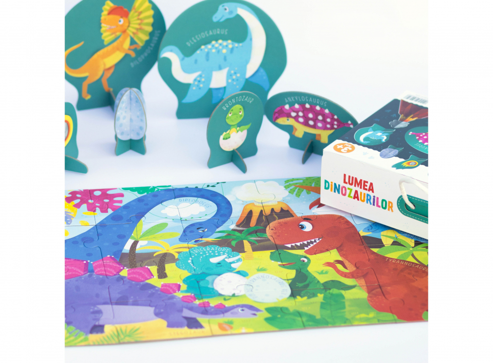 Joc Educativ Mimorello - Lumea Dinozaurilor, - Editura Mimorello [2]