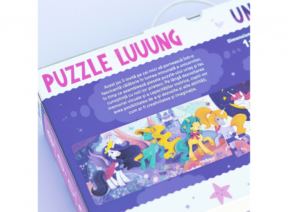Joc Educativ Mimorello - Puzzle Luuung - Unicorni, - Editura Mimorello [2]