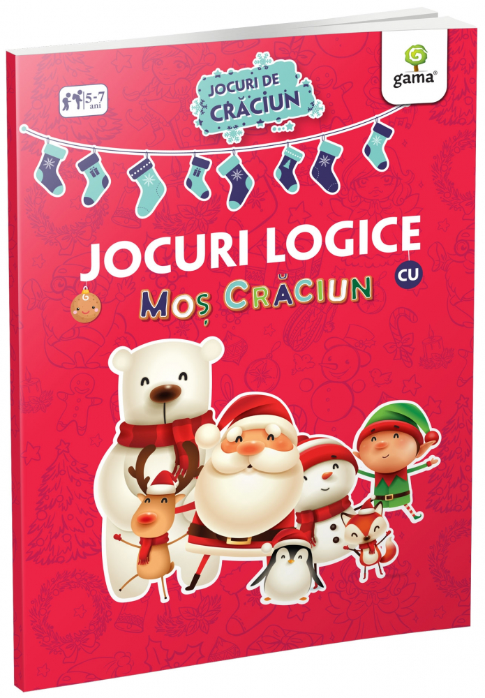 Jocuri Logice Cu Mos Craciun,  - Editura Gama [1]