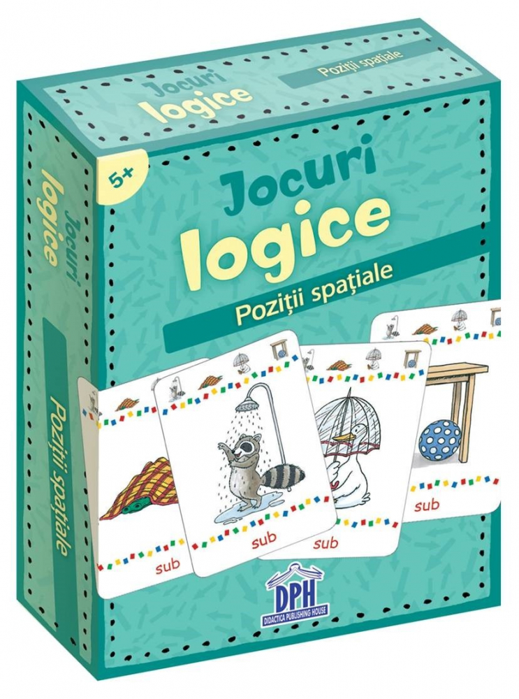 Jocuri Logice - Pozitii Spatiale, Katrin Merle - Editura DPH [1]