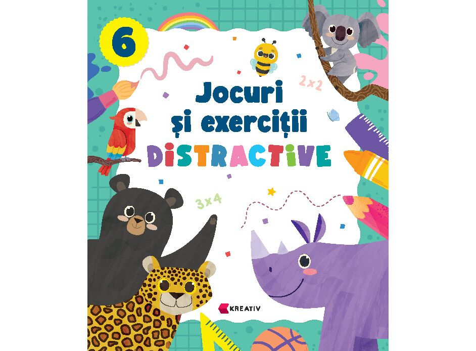 Jocuri Si Exercitii Distractive 6, - Editura Kreativ [1]
