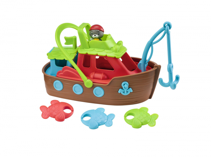 Jucarie 3 in 1 - Barcute pentru baie cu figurina Morsa [2]