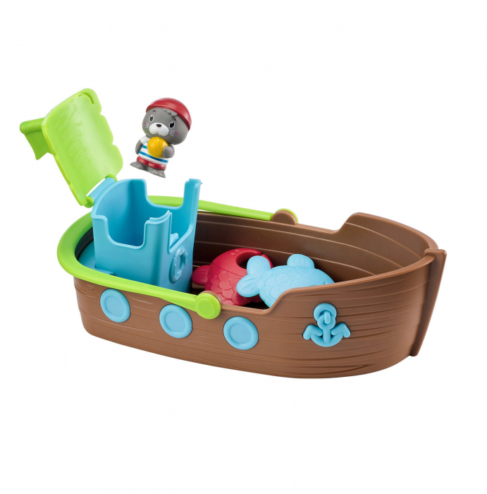 Jucarie 3 in 1 - Barcute pentru baie cu figurina Morsa [6]
