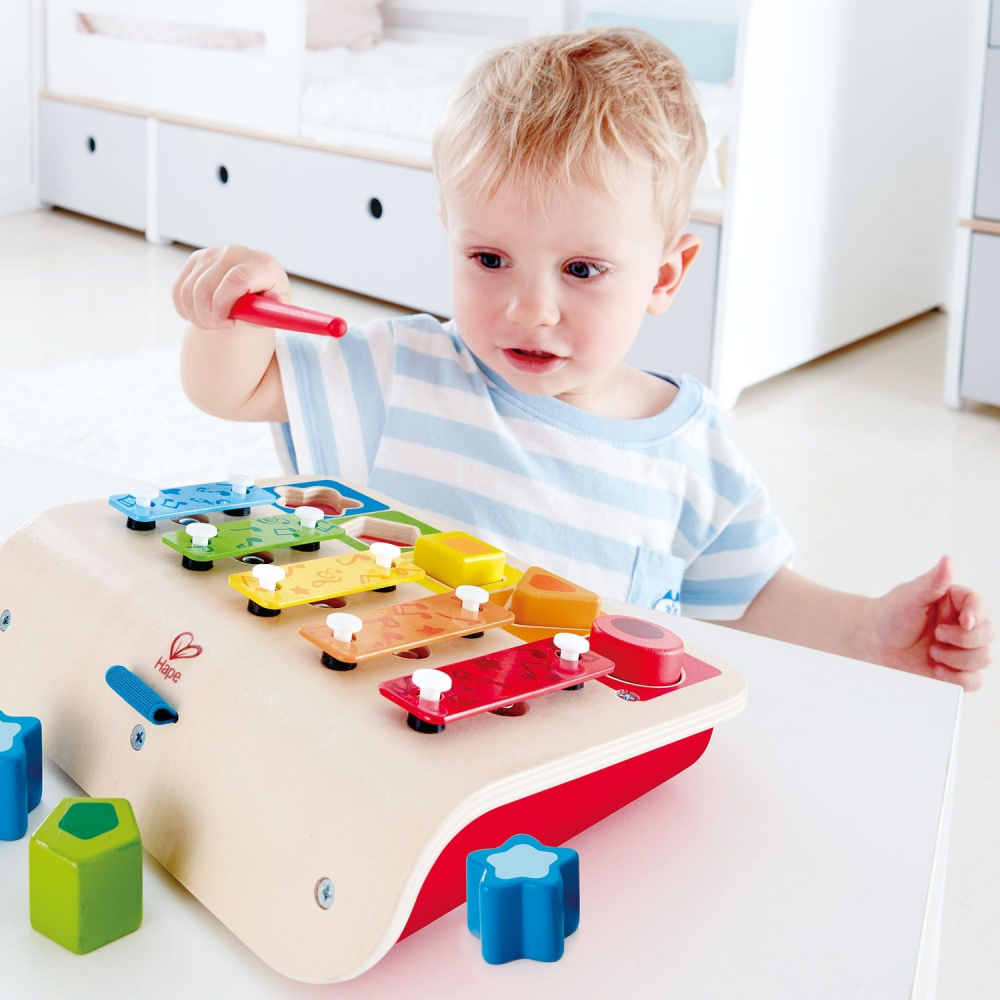 Jucarie Din Lemn - Xilofon Cu Puzzle [2]