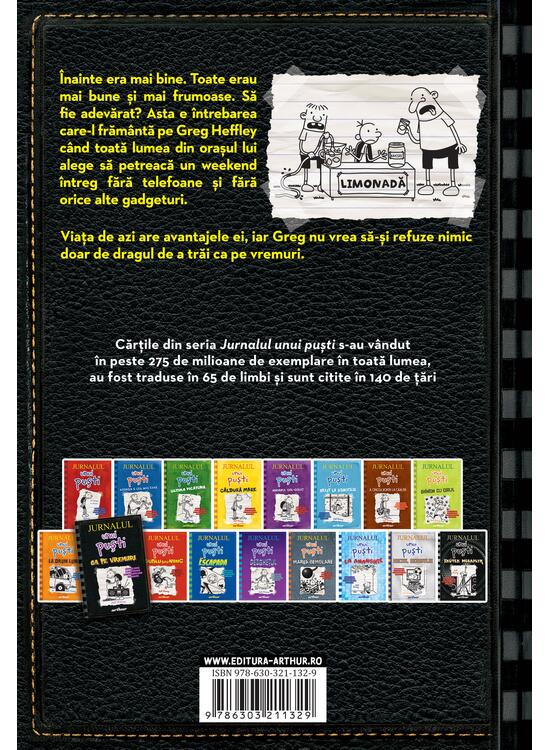 Jurnalul Unui Pusti 10. Ca Pe Vremuri, Jeff Kinney - Editura Art [2]