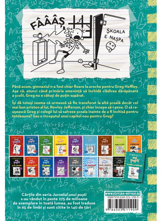 Jurnalul Unui Pusti 18. Floare La Ureche, Jeff Kinney - Editura Art [2]
