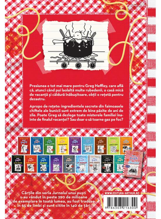 Jurnalul Unui Pusti 19. Haos Total, Jeff Kinney  - Editura Art [2]