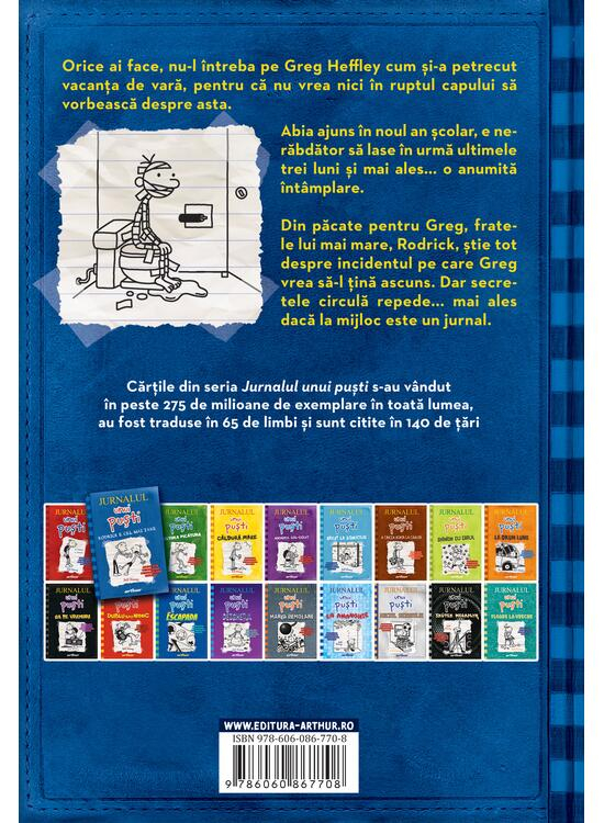 Jurnalul Unui Pusti  2. Rodrick E Cel Mai Tare, Jeff Kinney - Editura Art [2]