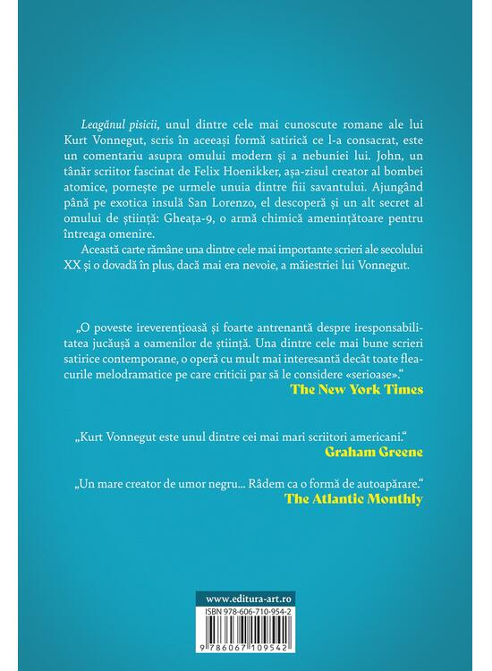 Leaganul Pisicii, Kurt Vonnegut - Editura Art [2]