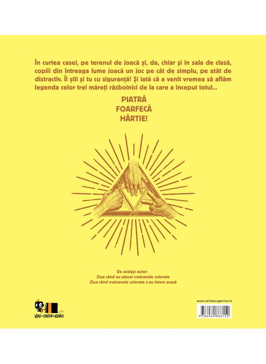 Legenda Jocului Piatră Foarfecă Hârtie, Drew Daywalt - Editura Art [2]
