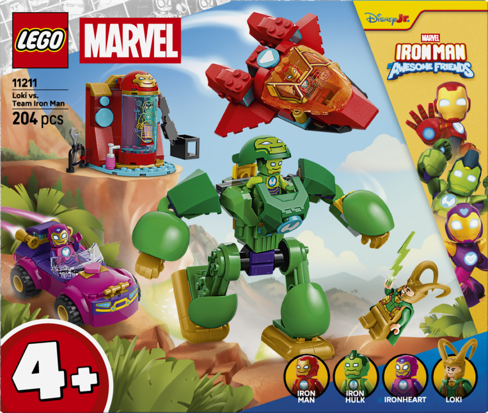 LOKI VS ECHIPA LUI IRON MAN LEGO11211 [2]