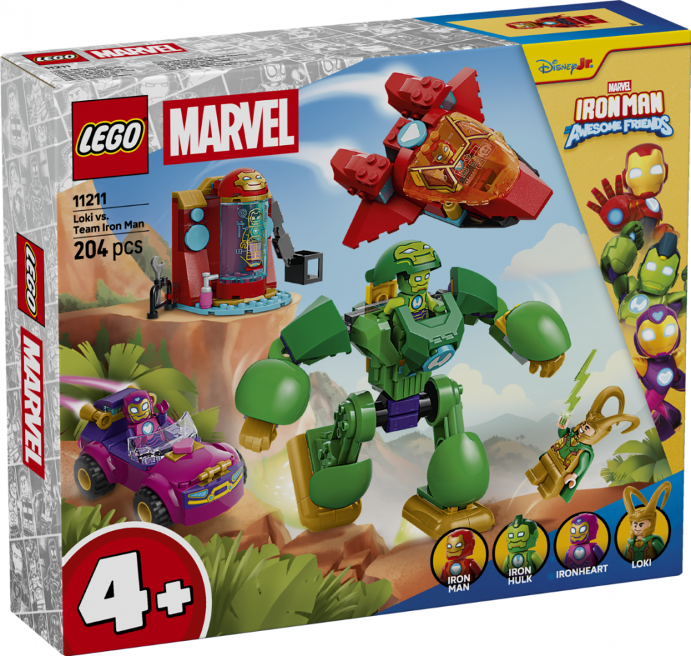 LOKI VS ECHIPA LUI IRON MAN LEGO11211 [3]