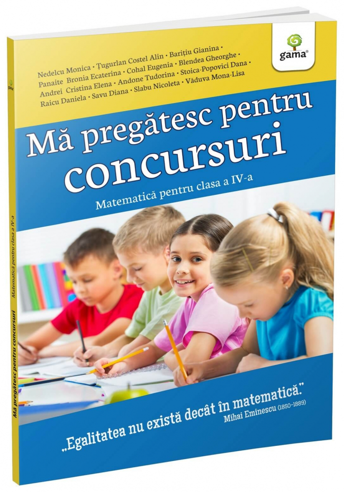 Ma Pregatesc Pentru Concursuri,  - Editura Gama [1]