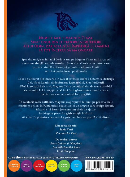 Magnus Chase 3. Corabia Mortilor, Rick Riordan - Editura Art [2]