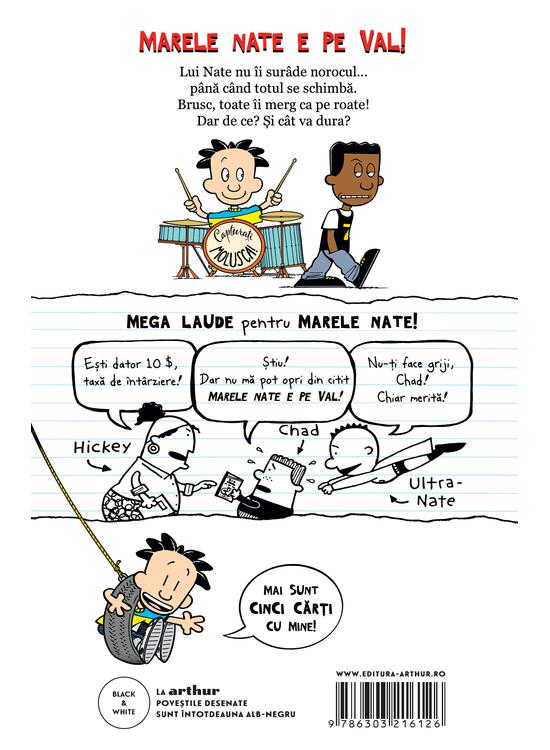 Marele Nate.  6. Nate E Pe Val, Lincoln Peirce - Editura Art [2]