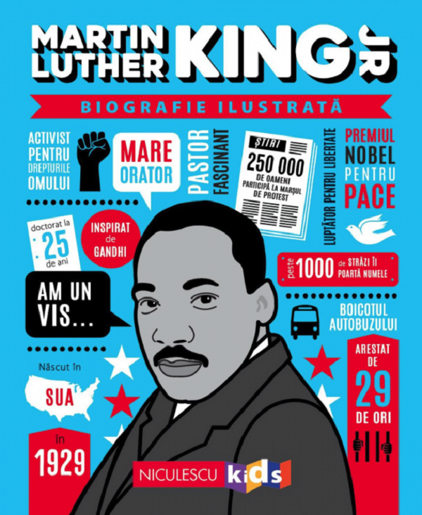 Martin Luther King Jr. Biografie Ilustrata,  - Editura Niculescu [1]