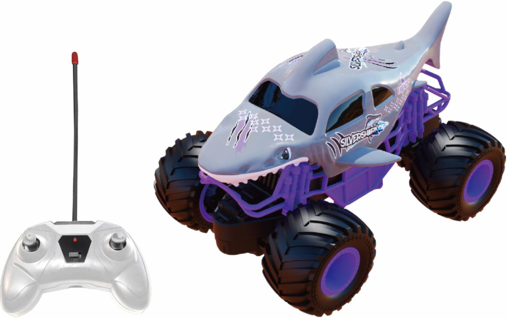 MASINUTA TELE.BIG FOOT 1/24,19CM,DIV CUL [6]