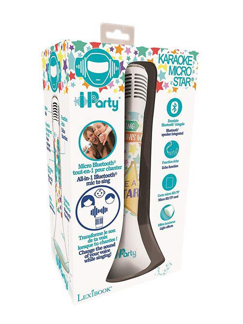 MICROFON KARAOKE SLIM CU DIFUZOR IPARTY [2]
