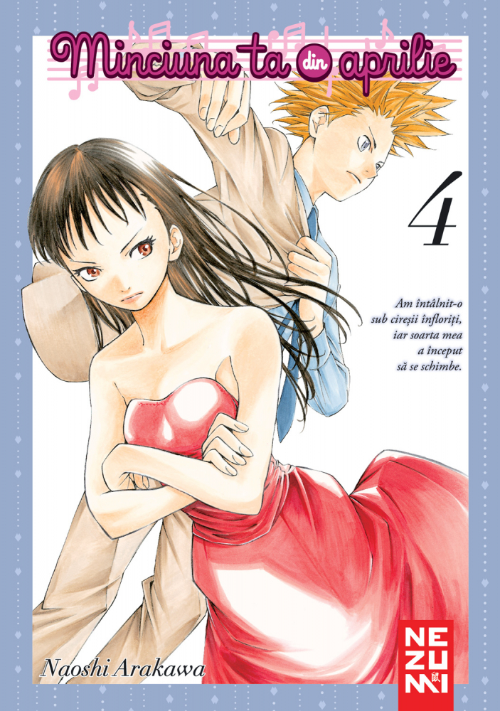 Minciuna Ta Din Aprilie Vol. 4, Naoshi Arakawa - Editura Nemira [1]