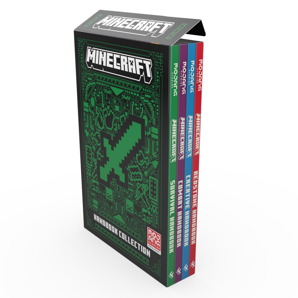 Minecraft:The Complete Handbook Collection By Mojang Ab:4 Books Box Set-Ages 8-10-Hardback,Mojang Ab - Editura Farshore ltd [2]