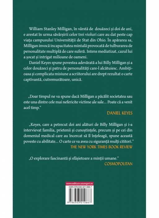 Mintile Lui Billy Milligan, Daniel Keyes - Editura Art [2]