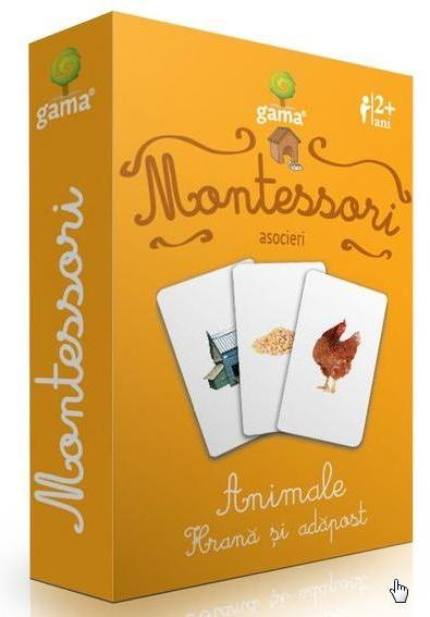 Montessori. Asocieri: Animale, Hrana Si Adapost,  - Editura Gama [1]