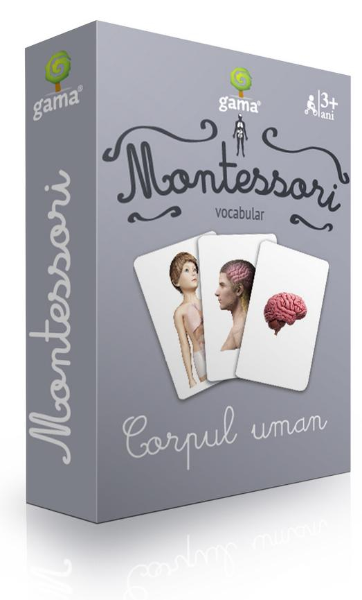 Montessori. Vocabular: Corpul Uman,  - Editura Gama [1]