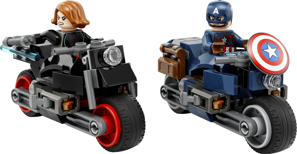 MOTO.BLACK WIDOW&C. AMERICA, LEGO 76260 [4]