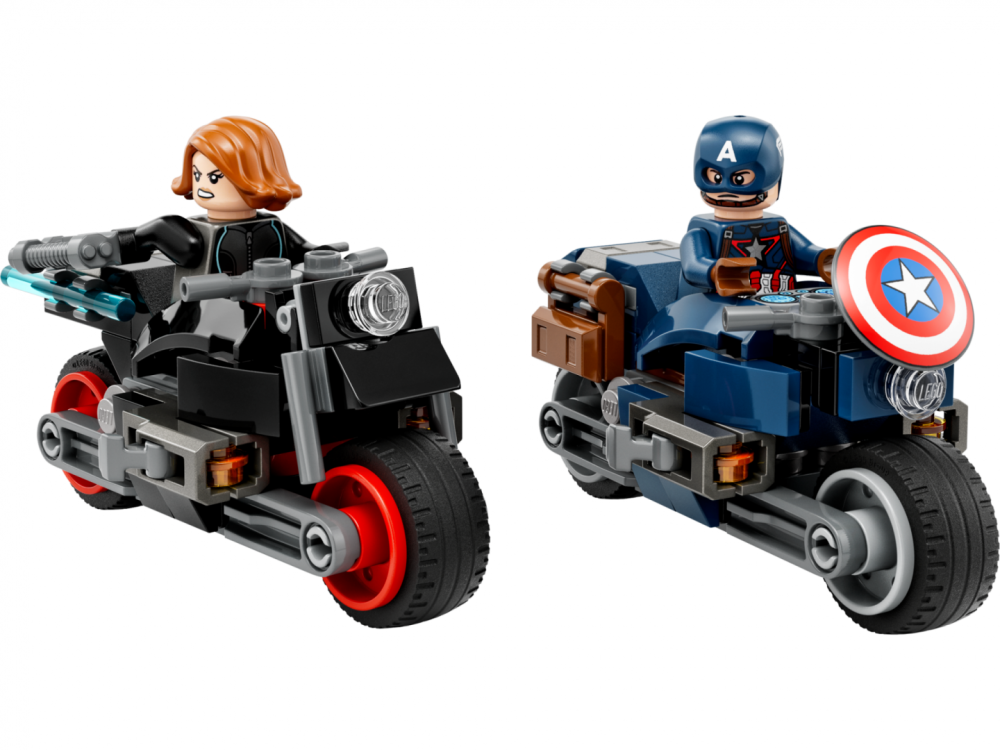 MOTO.BLACK WIDOW&C. AMERICA, LEGO 76260 [3]