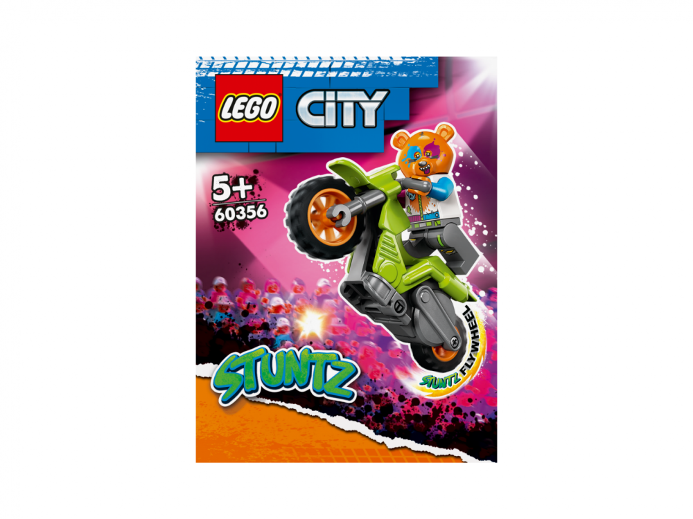 MOTO. DE CASCADORIE CU URS, LEGO 60356 [5]