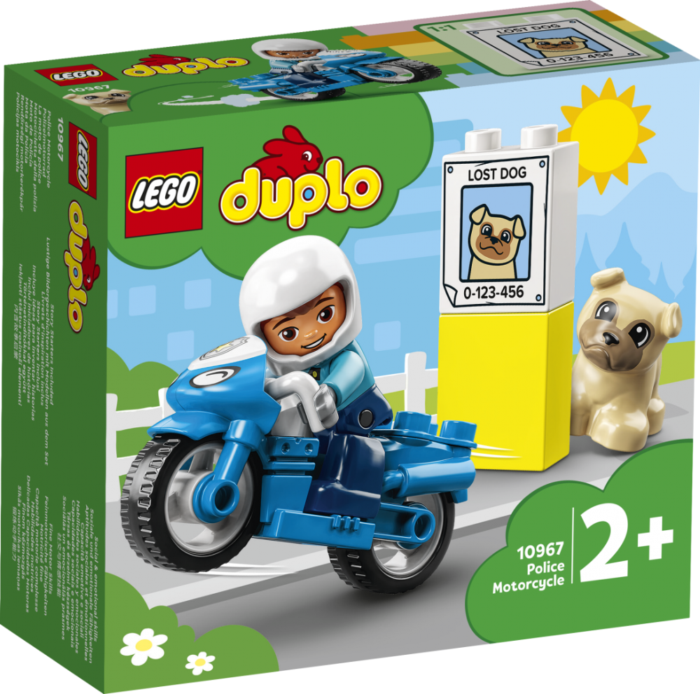 MOTOCICLETA DE POLITIE, LEGO 10967 [2]