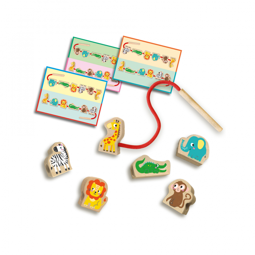 My First - Set De Insirat Animale Din Lemn [2]