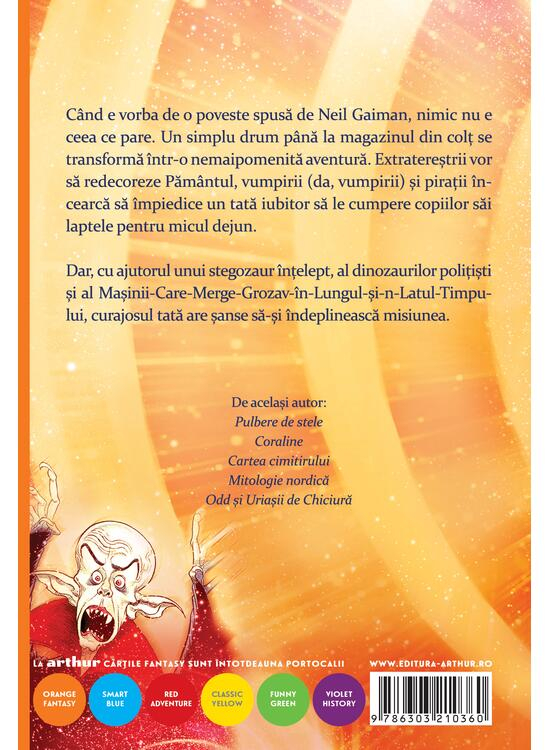Noroc Cu Laptele, Neil Gaiman - Editura Art [2]