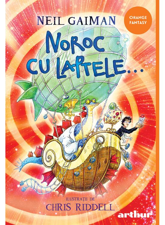 Noroc Cu Laptele, Neil Gaiman - Editura Art [1]