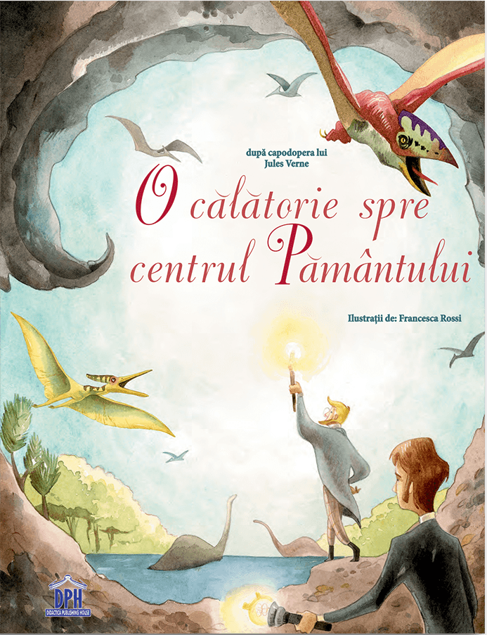 O Calatorie Spre Centrul Pamantului, Jules Vernes - Editura DPH [1]