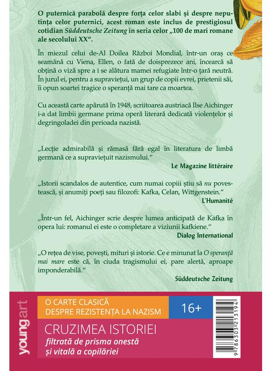 O Speranta Mai Mare, Ilse Aichinger - Editura Art [2]
