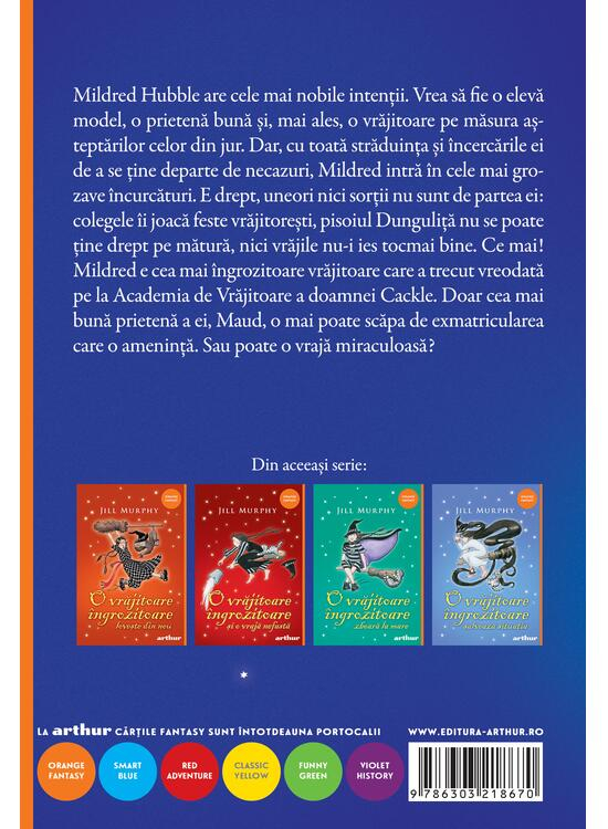 O Vrajitoare Ingrozitoare (#1), Jill Murphy - Editura Art [2]