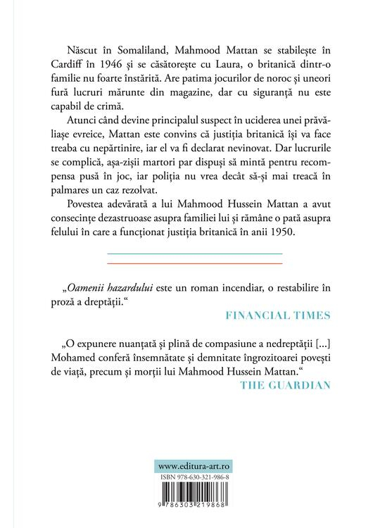 Oamenii Hazardului, Nadifa Mohamed - Editura Art [2]