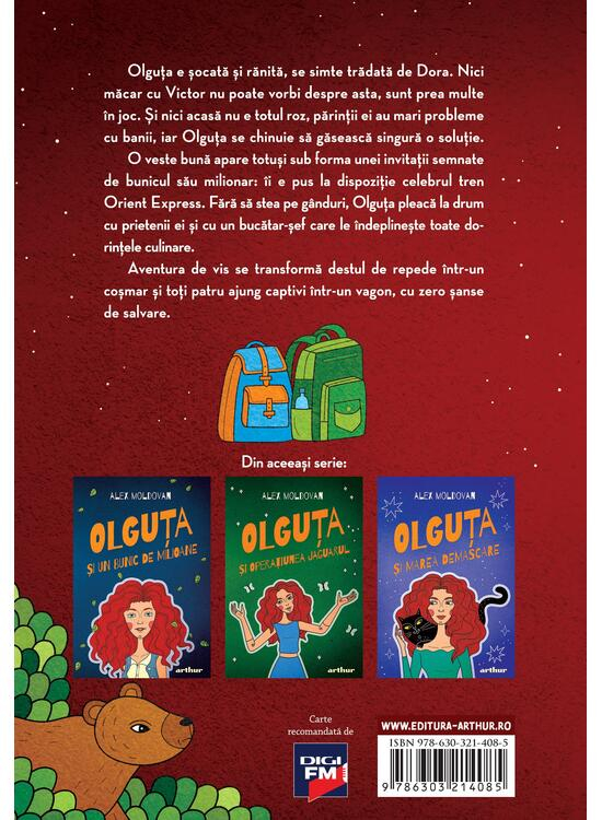 Olguta Si Aventura Din Orient Express, Alex Moldovan - Editura Art [2]