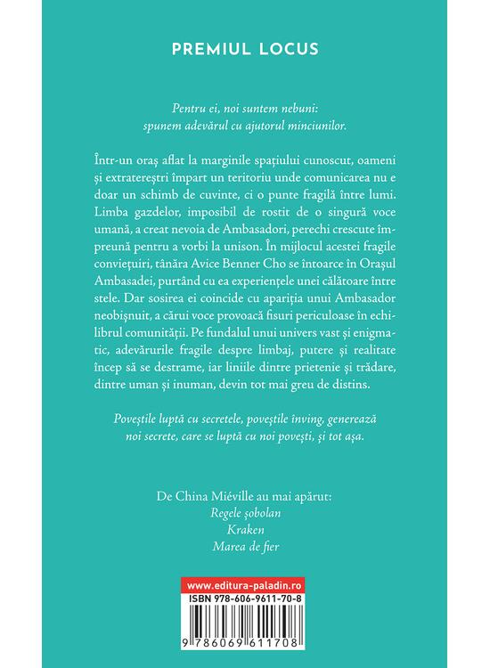 Orasul Ambasadei, China Miéville - Editura Art [2]