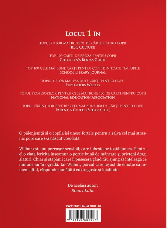 Panza Charlottei, Elwyn Brooks White - Editura Art [2]