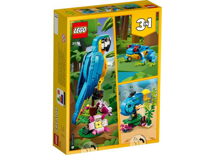 PAPAGAL EXOTIC 3IN1, LEGO31136 [7]