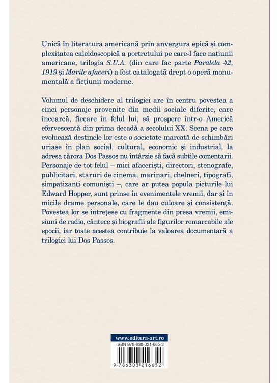 Paralela 42, John Dos Passos - Editura Art [2]